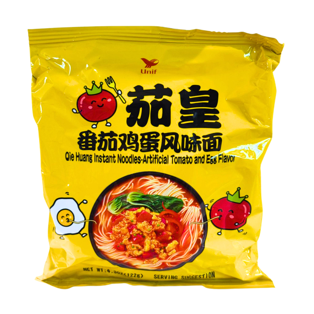 FIDEOS INSTANTÁNEOS SABOR A TOMATE Y HUEVO 122 GR.